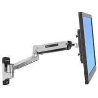 Ergotron LX Steh-Sitz Monitor Arm Wandhalterung für Monitore bis