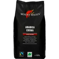 Mount Hagen Arabica Crema ganze Bohnen 1000 g