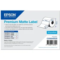Epson Etiketten C33S045535 76mm x 127mm Premium Matte Label
