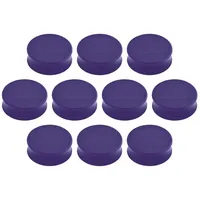 Magnetoplan Ergo-Magnete, large, violett, Pack a 10 Stück