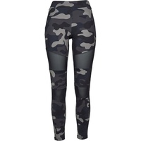 URBAN CLASSICS Knitted Camo Tech Leggings Black M