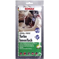 Sonax Clean+Drive TurboInnenTuch 40x50 Thekendisplay (1 Stück) Innenreinigungstuch für