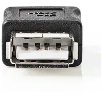 Nedis CCGB60900BK Kabeladapter USB-A Schwarz