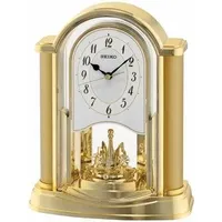 Seiko Tischuhr Motion gold Kunststoff Drehpendel QXN228G