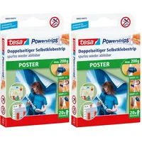 Tesa Klebestreifen Poster 200 g 20 Stück