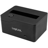 Logilink USB 3.0 Quickport für 2,5" SATA HDD/SSD schwarz,