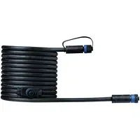 Paulmann Plug & Shine Kabel 1-in/2-out Schwarz 5 m