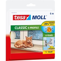 Tesa E-Profil-Dichtung 5445 L10m,B9mm weiß