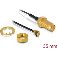 DeLock 88417 WLAN Antennenkabel (iPEX Stecker auf SMA Buchse,