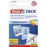 Tesa TACK doppelseitige Klebepads für max. 2,0 kg 1,0