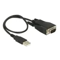 DeLock Adapter USB 2.0 Stecker - Seriell RS-232 Stecker