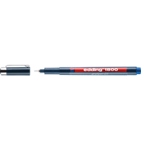 Edding 1800 profipen Fineliner blau