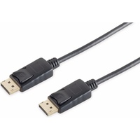 ShiverPeaks S/CONN maximum connectivity Displayportkabel-Displayportkabel 1.2, UHD 4K2K, schwarz,