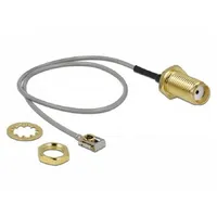 DeLock Antennenkabel SMA weiblich Bulkhead zu MHF I LK