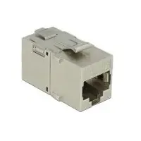 DeLock Keystone Modul RJ-45 Buchse via RJ-45 Buchse Cat6a