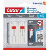 Tesa Klebenagel für Tapeten und Putz verstellbar Weiß Inhalt: