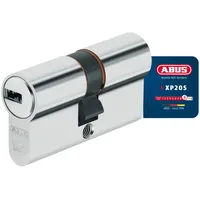 ABUS Profilzylinder XP20SN 28/34 inklusive Sicherungskarte & 3 Schlüsseln,