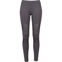 URBAN CLASSICS Ladies Tech Mesh Leggings - Grau -