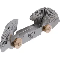 BGS Doppel-Gewindeschablone, 52 Blatt metrisch 0,25 - 6,0 mm,