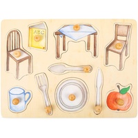Small Foot Company Small foot 11502 - Setzpuzzle Alltagsgegenstände,