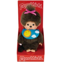 Monchhichi Sekiguchi 233748 - Original Monchhichi Mädchen Sleepy, Plüschfigur