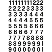 Herma Klebenummern 4159 Zahlen schwarz, 71 Etiketten