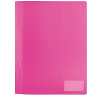 Herma Schnellhefter A4 PP, DIN transluzent-pink