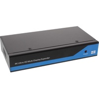 InLine Displayport zu HDMI 2x2 Videowand Splitter, 1 Eingang
