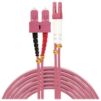 Lindy 46361 Glasfaser LWL Anschlusskabel Multimode OM4 2.00 m