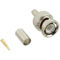 InLine BNC Crimpstecker, RG59, für Video-Kabel