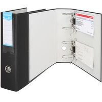 Donau Elektronik DONAU Doppelordner schwarz Karton 7,5 cm