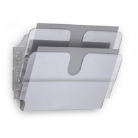 Durable Flexiplus 2, A4 Querformat, 2 Fächer, transparent (1709014400)