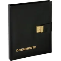 Pagna Dokumentenmappe A4 Schwarz