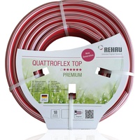 Rehau Premium Gartenschlauch Quattroflex Top 1/2 Zoll, Länge 50