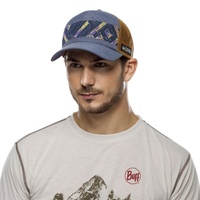 Buff Trucker Cap Herren blau/beige