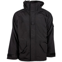 Mil-Tec Nässeschutz, Textiljacke - schwarz, XL