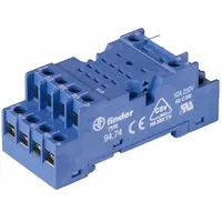 Finder Schraubfassung bl m.Schnappbefest. 94.74