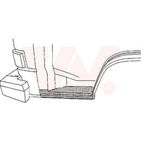Van Wezel Einstiegblech 5870102