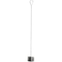 FireFix Heizkesselbürste 120 cm Schwarz