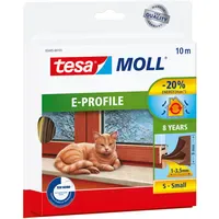 Tesa Insulation E-Profil Gummidichtung braun