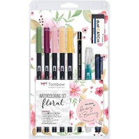 Tombow Watercoloring-Set Floral