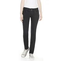 LTB Molly Jeans mit Super Slim Fit in Schwarz-W30