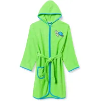 Playshoes Frottee-Bademantel Schildkröte Grün | Gr.: 122/128