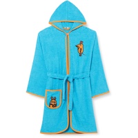 Playshoes Frotte-Bademantel Die Maus aquablau 86/92