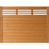 BM Massivholz Sichtschutzzaun-Element Typ 137 180 cm x 135