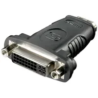 Goobay HDMI/DVI Adapter 19 polig Schwarz