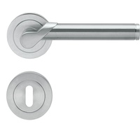 Karcher Design Karcher Drückergarnitur Starlight R38 BB0 65 Chrom/Edelstahl