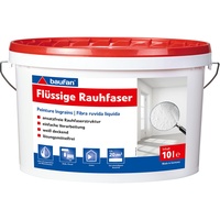 Baufan Flüssige Rauhfaser Struktur-Dispersionsfarbe 10 L