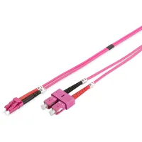 Digitus LWL Patchkabel, LC – SC 5.00m Multimode OM4