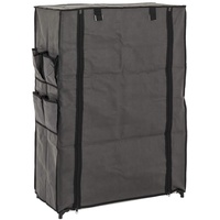 Haku-Möbel HAKU Möbel Stoffschrank, 15999 anthrazit 60,0 x 30,0